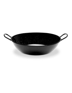 Sartén honda esmaltada con asas para inducción-vitroceramica ø40 cm