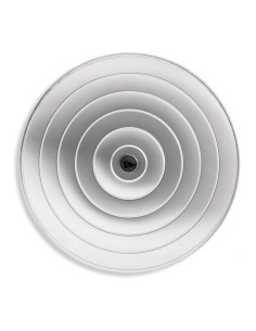 Tapa de aluminio lisa ø45 cm