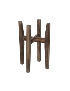 Soporte de madera para macetas ascot 48x33x33cm