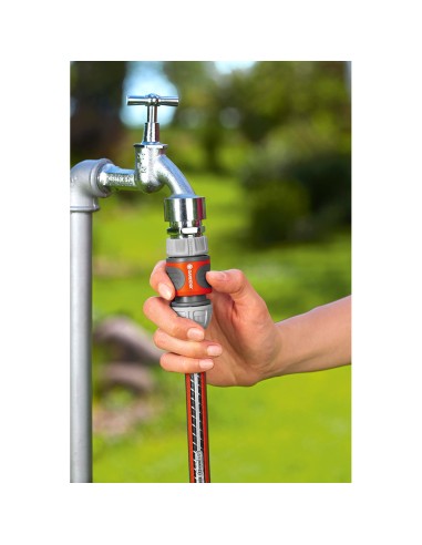 Conector rapido stop agua 3/4", blister