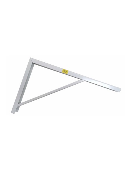 Escuadra de acero blanco robusto 30 x 50 cm edm