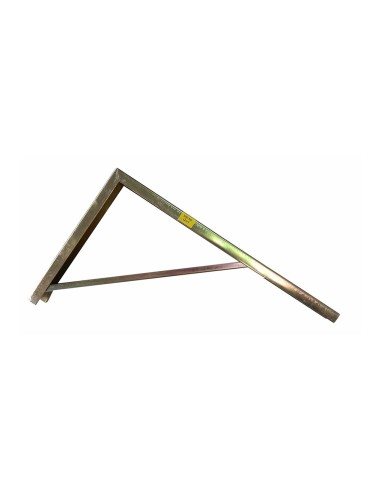 Escuadra de acero bicromatado robusto 30 x 50 cm