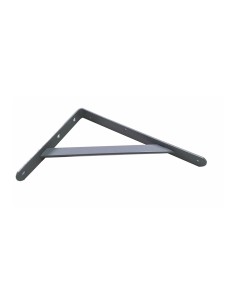 Escuadra de acero gris plata fortex 20 x 30 cm