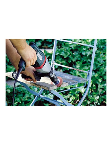 Cepillo de disco de nylon, vástago hexagonal 1/4" ø100x10mm 1502000 wolfcraft