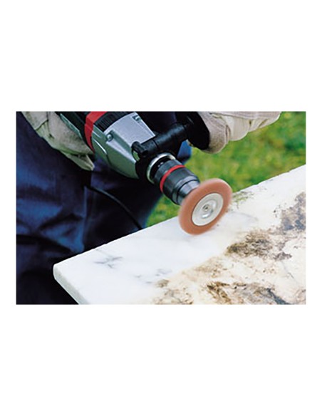 Cepillo de disco de nylon, vástago hexagonal 1/4" ø100x10mm 1502000 wolfcraft