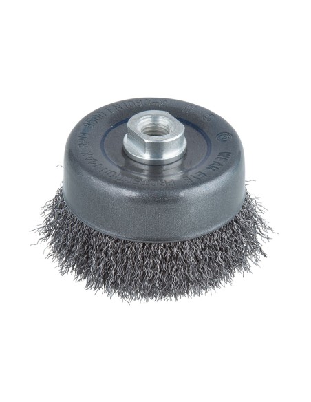 Cepillo de copa de alambre de acero, m14 ø100mm 2151000 wolfcraft