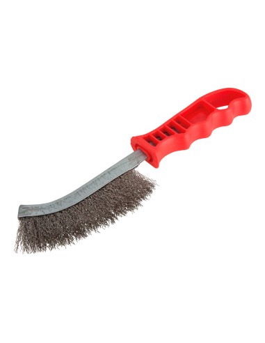 Cepillo metálico de mano, acero fino, mango de plástico 2717000 wolfcraft