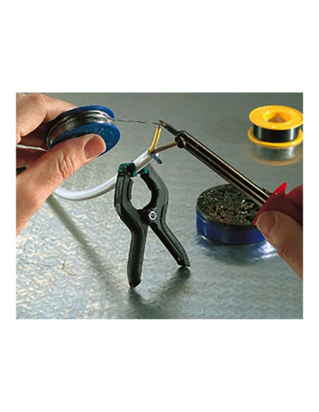 Pack 4 pinzas con resorte, 30 mm