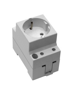 Toma de corriente tipo schuko t/tl 16a modular solera ref: 99