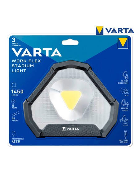 Linterna work flex stadium light varta