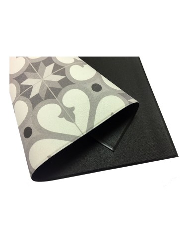 Alfombra vinilica croma patch gris-ambar 50 x...