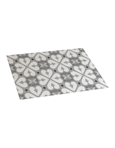 Alfombra vinilica bcn grises 45 x 75 cm