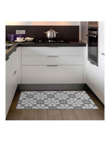 Alfombra vinilica bcn grises 50 x 110 cm