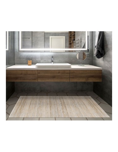 Alfombra bambú yeso 140x200cm