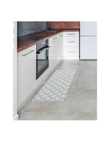 Alfombra vinilica croma hidra topo 50 x 140 cm