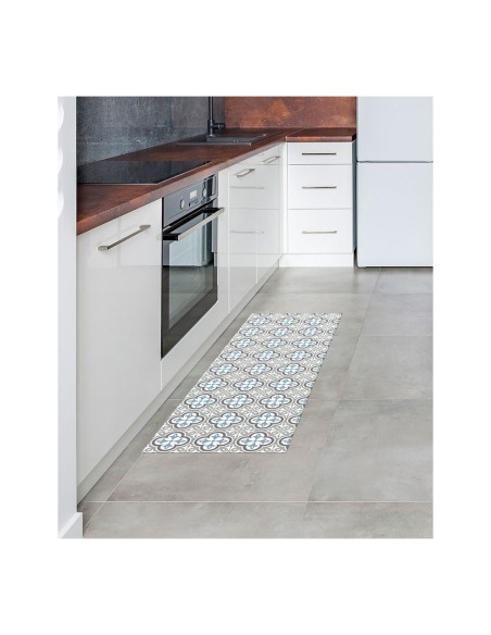 Alfombra vinilica croma hidra topo 50 x 140 cm