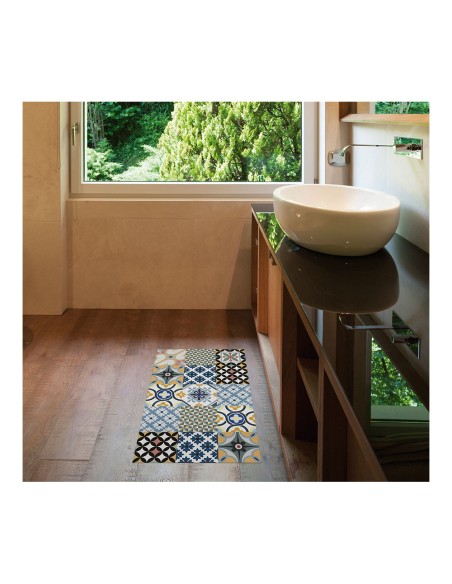 Alfombra vinilica hidraulico 45 x 75 cm