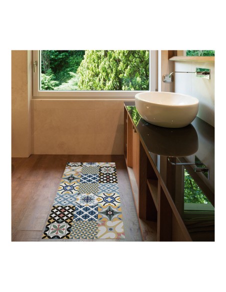 Alfombra vinilica hidraulico 50 x 110 cm