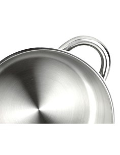 Cacerola de acero inoxidable silverinox + tapa 18/10 fagor ø20 x 9 cm 2