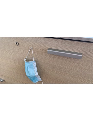 Mini ganchos colgadores adhesivos 3733-8-001...