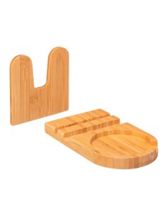 Reposa cucharas de bambú 20x12.5x12cm 2