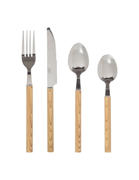 Cuberteria 24 piezas modelo indonesia