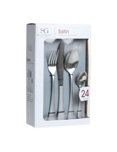 Cuberteria 24 piezas colección satin 2