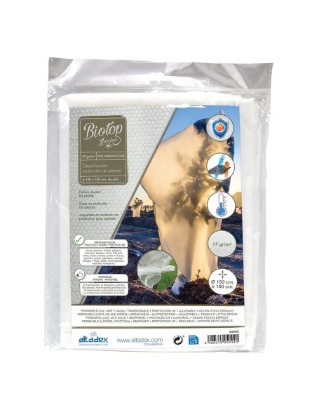 Capuchas de protección de plantas ø1,5 x 1,8 m, 2 unidades