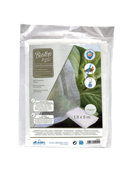 Tela de protección para cultivos 2 x 10 m 30gr/m²