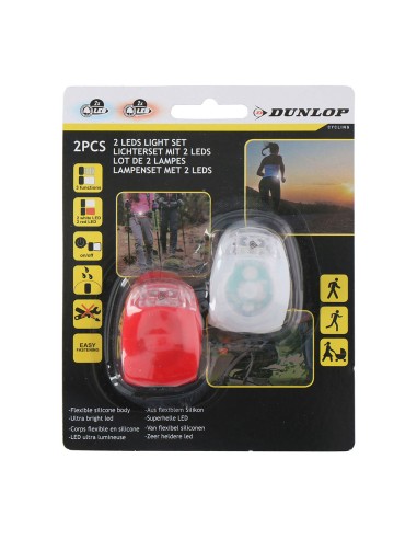 Conjunto de 2 linternas de bicicleta de...