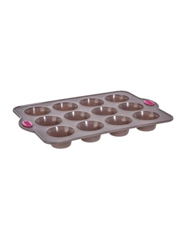 Molde para 12 muffins 33 x 23,5 x 3,5 cm