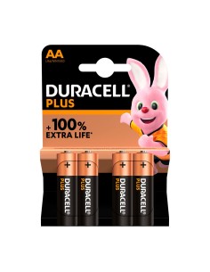 Pila alkalina plus power aa - lr06 1,5v (blister 4 unid.) ø14,5 x 50,5 mm