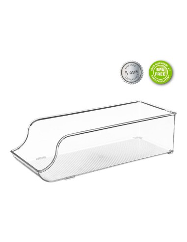 Organizador de nevera para botellas 9,5 x 34 x 12cm