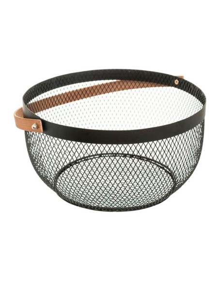 Cesta de malla retro ø29cm colección 'noir kitchen'