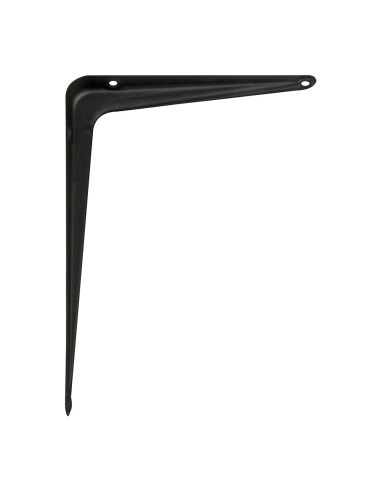 Escuadra de acero negro (s) 6036 150 x 125 mm