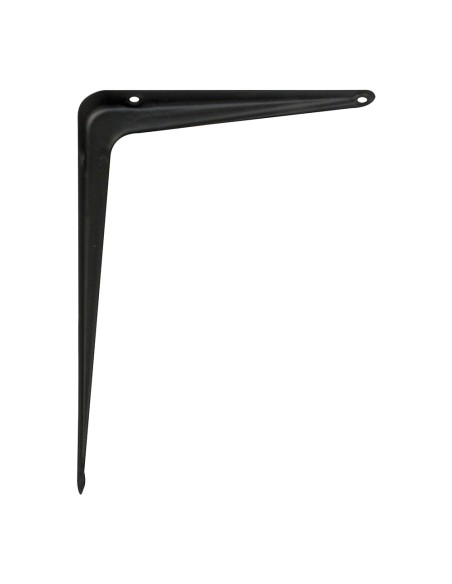 Escuadra de acero negro (s) 6036 150 x 125 mm