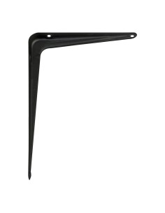 Escuadra de acero negro (s) 6037 175 x 150 mm