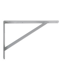 Escuadra de acero gris metal (s) 9806 250 x 200 mm