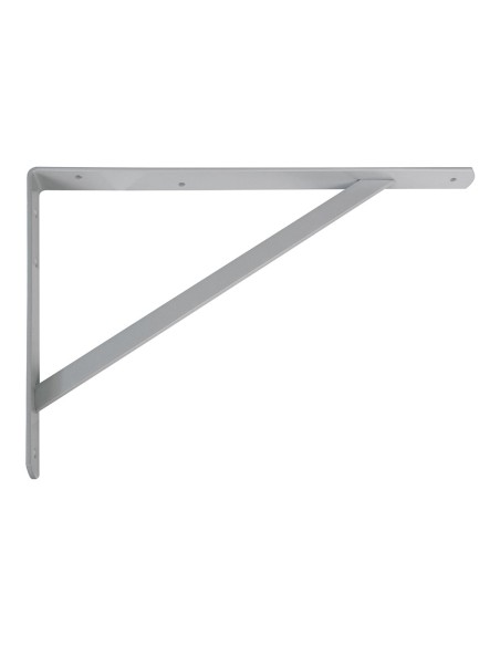 Escuadra de acero gris metal (s) 9806 250 x 200 mm