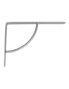 Escuadra de acero gris metal (s) 8849 150 x 125 mm