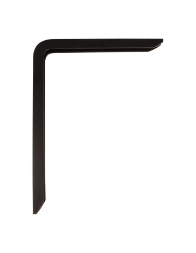 Escuadra de aluminio negro (d) 21110 4plus 250 x 150 mm