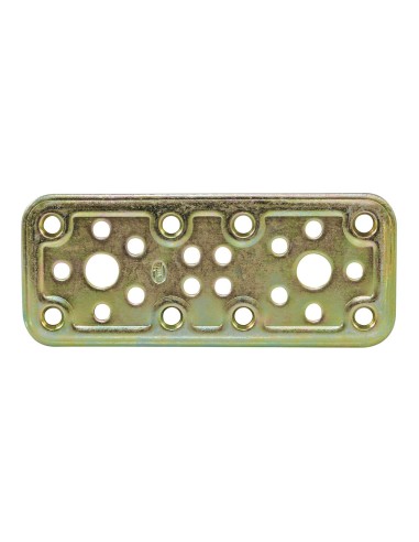 Placa 500-80x50mm acero bicromatado (s) 12118 amig