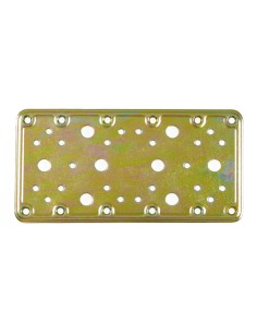 Placa 503-200x100mm acero bicromatado (s) 12124 amig