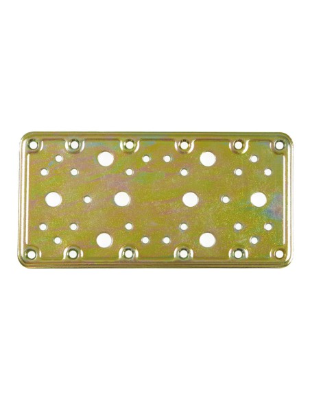 Placa 503-200x100mm acero bicromatado (s) 12124 amig