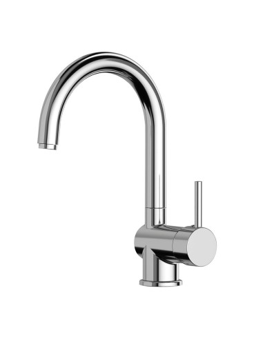 Grifo monomando de cocina caño alto serie algarve