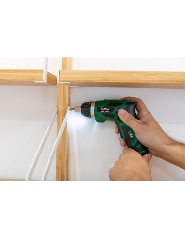 Atornillador a bateria reversible 3,6 v litio...