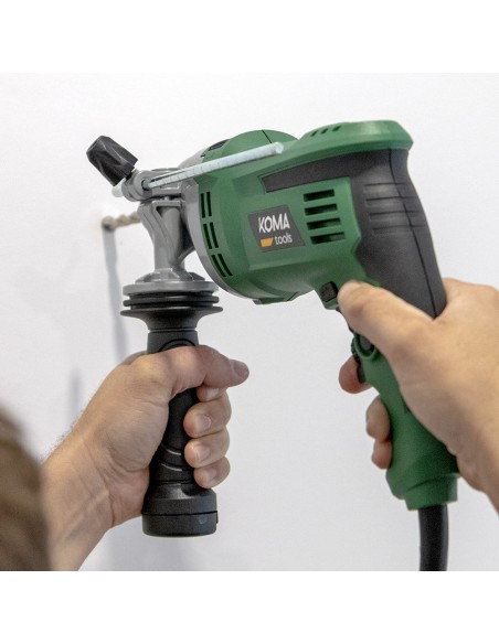 Taladro percutor 750 w 31,5 x 12 x 22 cm