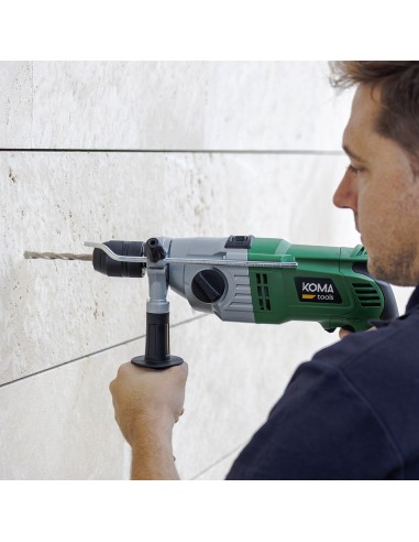 Taladro percutor 1050w 13x39x26cm koma tools