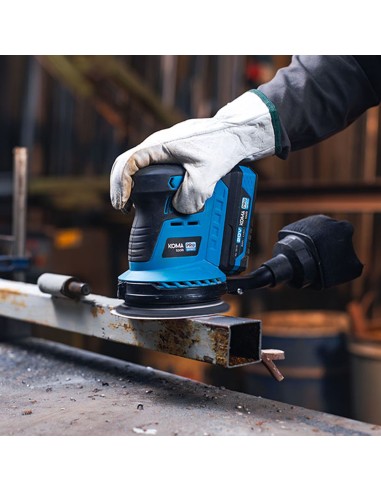 Lijadora excentrica 20 v brushless (sin batería...