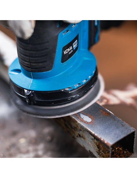 Lijadora excentrica 20 v brushless (sin batería ni cargador) 13x30x15cm